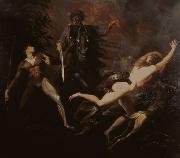 Johann Heinrich Fuseli, Theodore Meets in the Wood the Spectre of His Ancestor Guido Cavalcanti